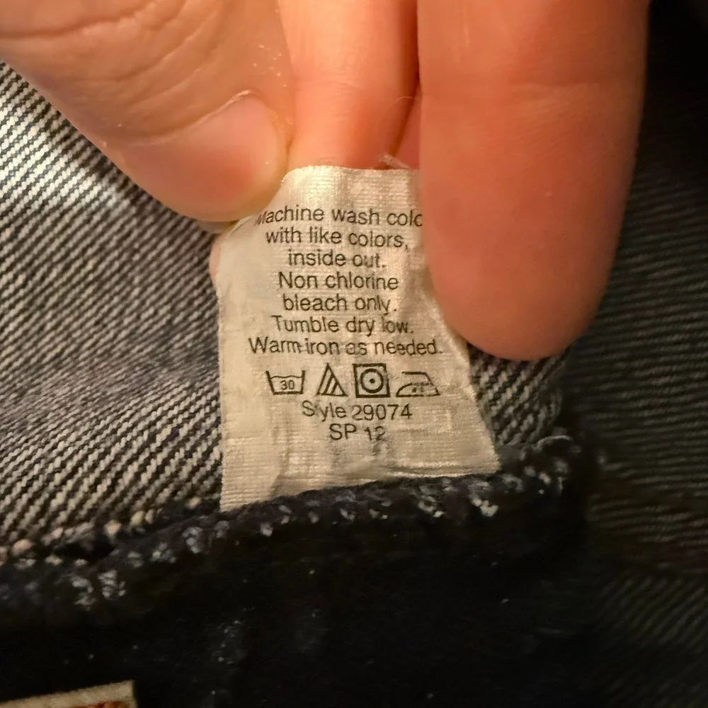 J. Crew Men 35W 36L (34) Straight Leg Denim Blue Jeans Cotton Casual Work (READ)